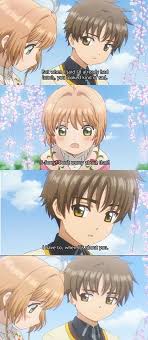 Get Someone Who Looks At You Just Like Syaoran Anime Manga Cardcaptor Sakura Clear Card Hen Cardcaptor Sakura Sakura Card Cardcaptor