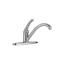 Our handy wizard can help you find details about your faucet, shower head or other delta product. Delta Single Handle Kitchen Faucet Chrome 136 Dst Reno Depot