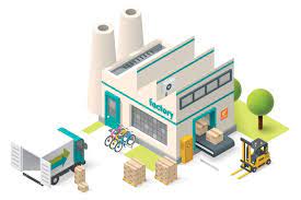Factory Relocation A Guide For Success Building Icon Isometric Illustration Isometric