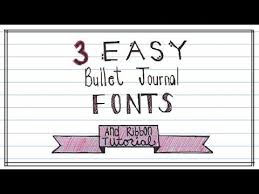 Bullet Journal Fonts And Ribbon Banner Melissa Lindsay Bullet Journal Font Bullet Journal Banner Organization Bullet Journal