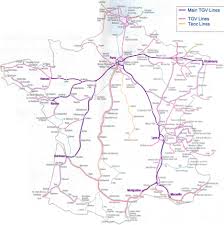 All train connections all times all prices find the cheapest tickets for all cities online. Tgv Map Paris By Train