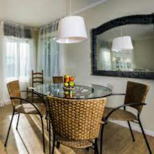 Begin the customization process by picking the desired shape. Fab Glass And Mirror 42 In Clear Round Glass Table Top 1 2 In Thickness Tempered Flat Edge Polished 42rt12thflan The Home Depot