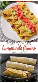 Beef Flautas Recipe Lil Luna Recipe Beef Flautas Recipe Mexican Food Recipes Mexican Food Recipes Authentic