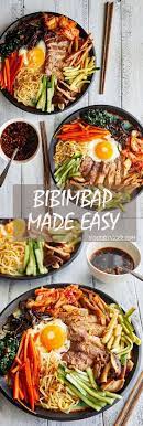 Bibimbap Korean Mixed Rice Authentic Bibimbap Recipe Ifoodblogger Com Bibimbap Recipe Recipes Asian Recipes