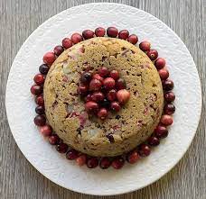 Vegan Pear And Cranberry Instant Pot Cake Recipe Pot Cakes Desserts Vegan Recipes