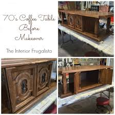 Follow this step by step video. Chunky 70s Coffee Table Repurposed Into An Upholstered Bench Interior Frugalista