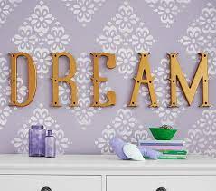 Maybe you would like to learn more about one of these? Dream Decorative Wall Letter Set Pottery Barn Kids