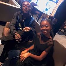 Uzi and Skai Jackson at his memorial : : rXXXTENTACION