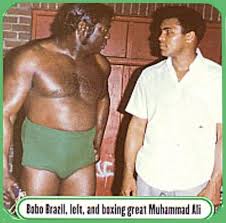 Bobo brazil was a trailblazer for today's black pro wrestling superstars. Shitloads Of Wrestling Bobo Brazil And Muhammad Ali 1976 In An