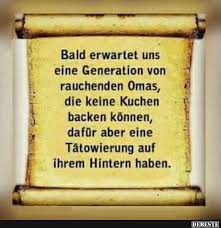 Bald Erwartet Uns Eine Generation Von Rauchenden Omas Lustige