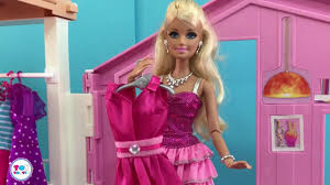 باربى فى بيت الاحلام بالعربى حلقة جديدة من منزل الاحلام ساعدوا باربى في اختيار ثيابها Youtube