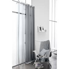 Today Rideau Occultant 140x260 100 Polyester Zinc En 2020 Rideaux Rideaux Oeillets Rideau Occultant