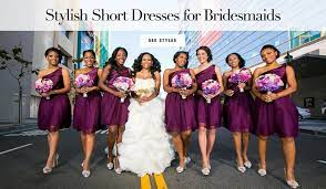 Short or long bridesmaid dresses for a tea length wedding dress? Short Bridesmaid Dresses For Warm Weather Weddings