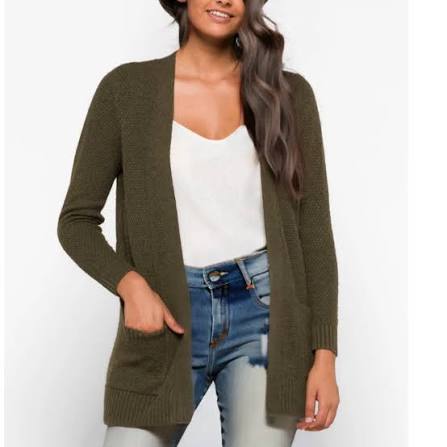 Stitch Fix Exclusive Pink Clover Open Front Cardigan