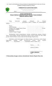 Ketua, tanda tangan & stempel nama lengkap tembusan, disampaikan kepada yth: Kelengkapan Panitia Pilkades Tingkat Desa