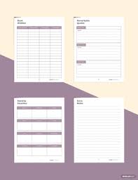Free Printable Book Planner Template In 2020 Planner Template Planner Book Printable Books