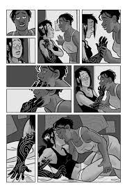 Two Silent Sex Comics by Blue Delliquanti