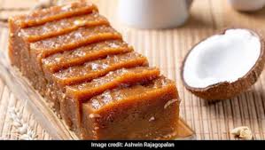 The original jaggery used to make coconut burfi to enhance its real taste. Muscoth Halwa A Sweet Treat From South Tamil Nadu With A Fascinating Back Story Ndtv Food