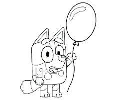 Free printable dad from bluey coloring page in vector format, easy to print from any device and automatically fit any paper size. Bluey Coloring Pages In 2021 Coloring Pages Kids Birthday Party Decoration Embroidery Inspiration