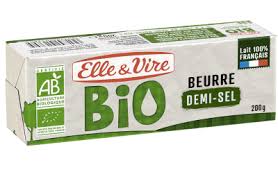 Beurre Bio Demi Sel Les Classiques Elle Vire