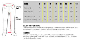 sizing charts cactus outdoor