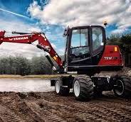 B75W｜Wheeled Excavators｜Products｜Compact Equipment｜YANMAR