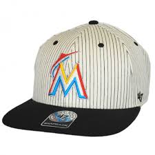 Our selection of mens marlins baseball hats also includes popular collections such as miami marlins camo hats and vintage marlins hats as well as mens miami marlins caps for every event throughout the years like marlins spring training hats and world series hats. 47 Brand Miami Marlins Mlb Woodside Stripe Snapback Baseball Cap Mlb Baseball Caps