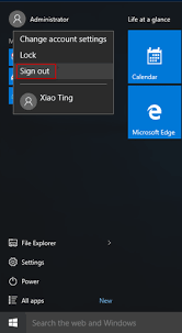 But if you'd prefer to use an email that you actually use for, you know, email, that's an option too. 5 Options To Sign Out Of Windows 10
