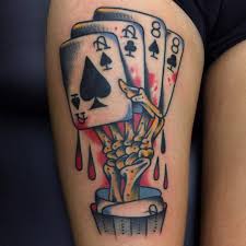 We bring your tattoos to life. Christianotto Dead Man S Hand Christianotto Inkpedia