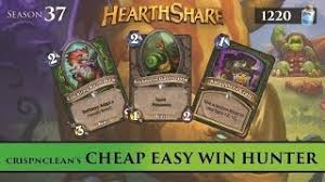 Having access to constant card draw allows an aggressive warlock to play out their hand and. 14 2 Cheap Easy Win Update Hearthstone Decks