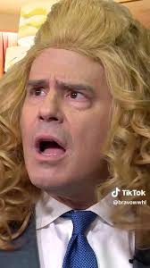 Another WWHL “Clubhouse Playhouse” moment starring Julianne Moore as Angie  Katsanevas, Andy Cohen as Britani Bateman, and Anderson Cooper as Lisa  Barlow in this epic recreation of the “high body count ...