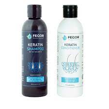 Buy Fegor Keratin Infused Shampoo Set - Paraben Free, for Strong and  Healthy Hair (250ML) (SHAMPOO& CONDITIONER) Online at Low Prices in India -  Amazon.in