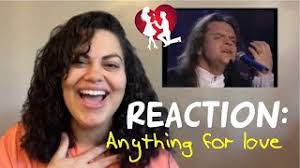 SINGER REACTS…Meatloaf's “Anything for love”