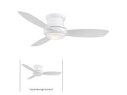 Its flush mount design is ideal for low. 52 Minka Aire Concept Ii White Flush Mount Ceiling Fan With Remote Control Newegg Com