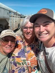 So we all had breakfast at Treasure Valley livestock and we all got into  trouble!