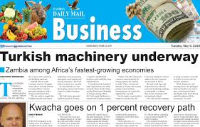 Treatment of the goods (such as cleaning or fumigation); Our Newspaper Article On Zambia Daily Mail Turkey Trade Export Import