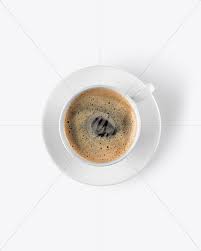 Download Coffee Cup Mockup In Cup Bowl Mockups On Yellow Images Object Mockups PSD Mockup Templates