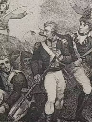 Yesterday, I went to @mapbangalore and saw this lithograph. It was that familiar image of the storming of Seringapatnam, where Tipu Sultan was defeated. I’m pretty sure I had it in my textbook., But ...