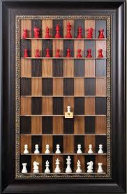 Straight Up Chess Set Vertical Wall Fixable Chess Board Is An Innovative Way To Play And Display Your Prized Chess Set Podelki Shahmaty Derevyannye Proekty