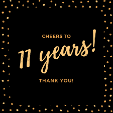 An anniversary is the date on which an event took place or an institution was founded in a previous year, and may also refer to the commemoration or celebration of that event. Lupos Italian Steakhouse It S Our 11 Year Anniversary Today We D Like To Thank All Of Our Lovely Patrons For Supporting Us Over The Past 11 Years And We Look Forward To