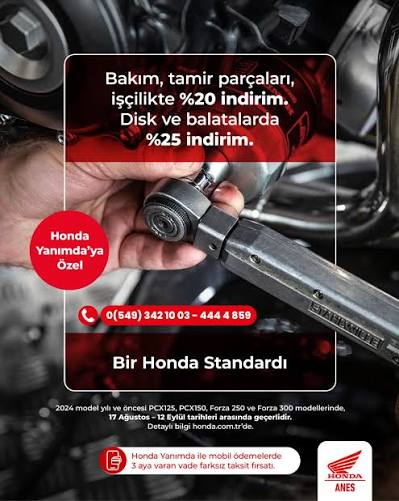 Motosikletin Honda İse Kesen Rahat Edecek: Bakım ve Onarım Fırsatları Kapıda!