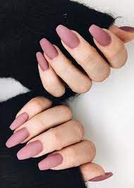 57 Hot Almond Shaped Nails Colors 2019 To Get You Inspired To Try 10 Welcome Mauve Nails Gel Nails Matte Nails Design
