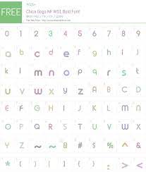 Chica Gogo Nf W01 Bold 1 10 Fonts Free Download Free Fonts Download Free Font Bold Fonts
