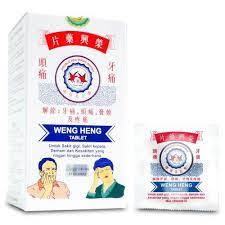 Ketika anda mengalami sakit gigi, anda akan merasakan rasa nyeri di selain itu, mengatasi sakit gigi juga bisa dilakukan dengan anda mengonsumsi obat sakit gigi di apotik. Weng Heng Paracetamol 500mg Ubat Sakit Gigi Ubat Tahan Sakit Shopee Malaysia