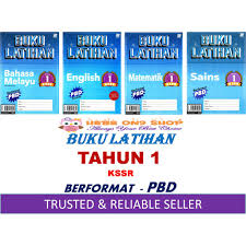 Topbooks sasbadi buku latihan kssr pbd sains tahun 1 2020 lazada. Buku Latihan Kssr Tahun 1 Berformat Pbd Terkini 2019 Sasbadi Shopee Malaysia