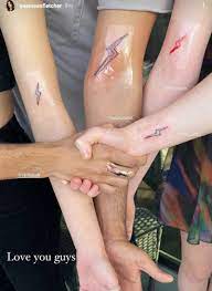 Welcome to cast iron tattoos! Ms Marvel Cast Celebrates With Matching Tattoos Mickeyblog Com