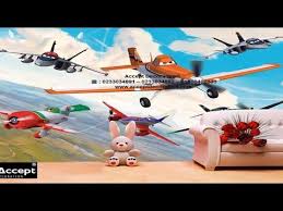 ورق حائط ثلاثي الابعاد لغرف الاطفال Youtube Wallpaper