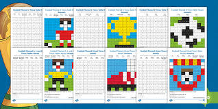 See multiplication tables online and print them. Free Lks2 Football Themed Multiplication Tables And Division Facts Maths