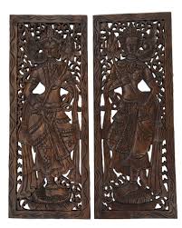 Whether you're looking for something slightly understated or. Best Asian Wood Carved Wall Art Panels Unique Handmade Wall Decor Asiana Home Decor