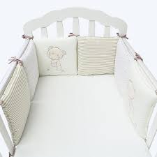 6pcs Baby Infant Cot Crib Bumper Safety Protector Toddler Nursery Bedding Set Baby Bed Baby Crib Bumpers Baby Bumper